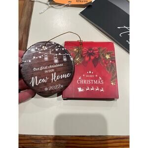 “Our First Christmas in Our New Home” Year 2022 Ornament